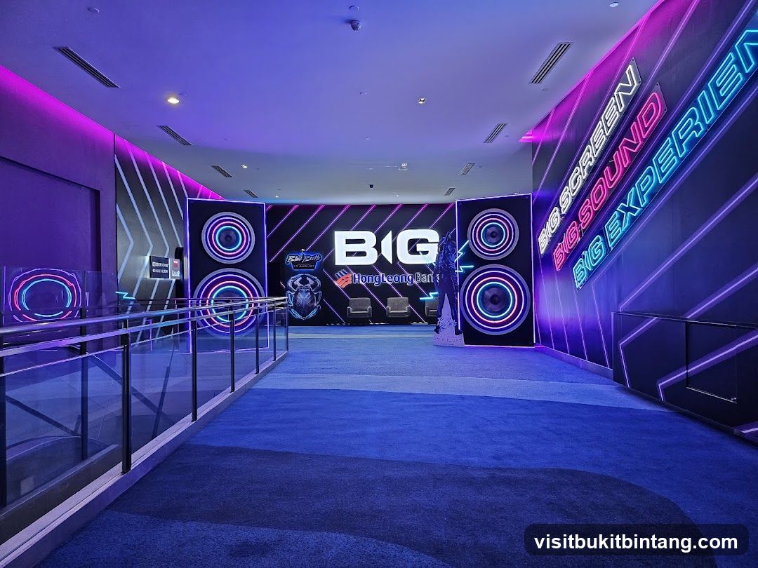 Neon-lit entertainment venue entrance