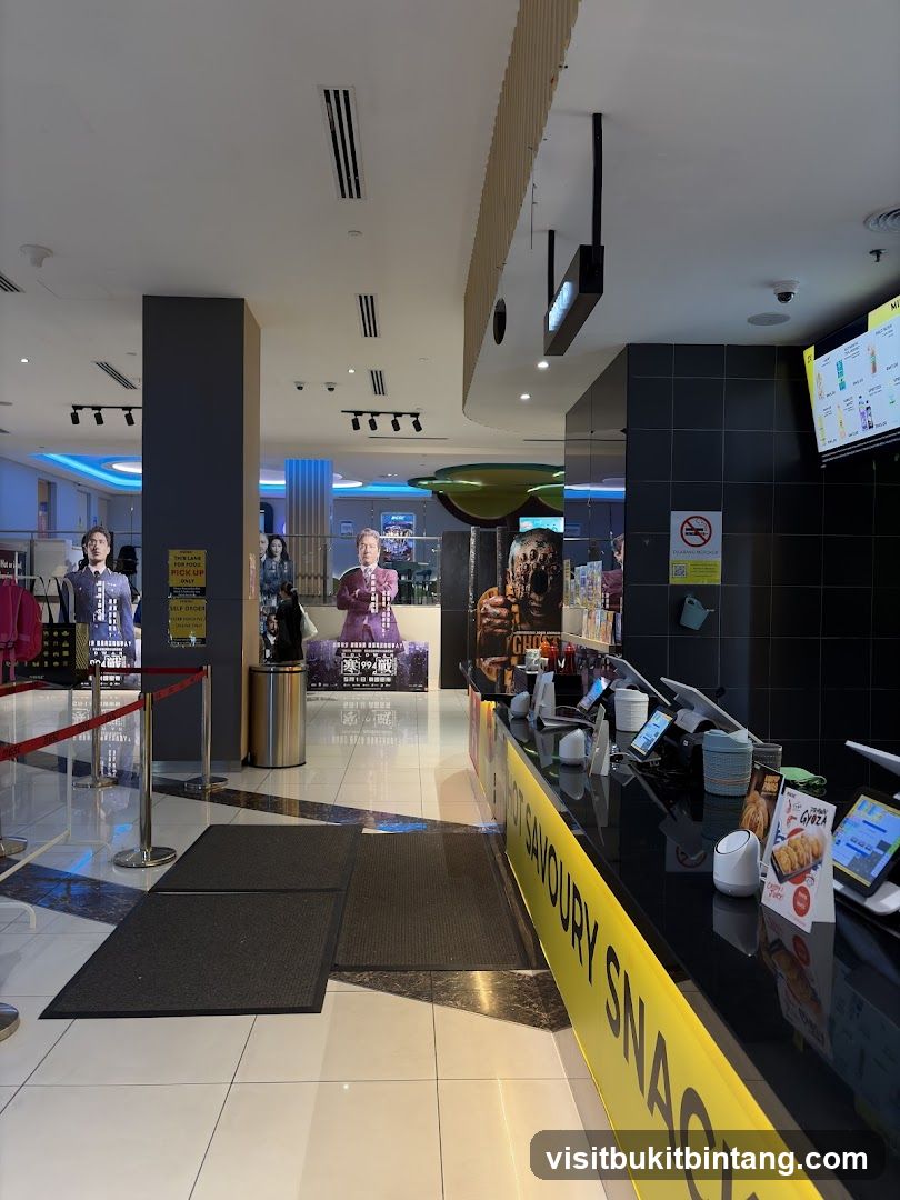 Concession Stand at a Cinema