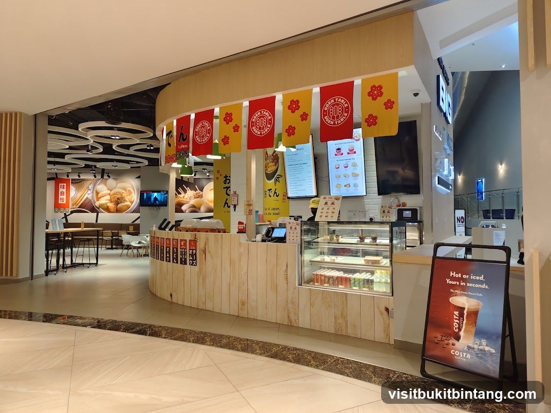 Oden Table Food Stall