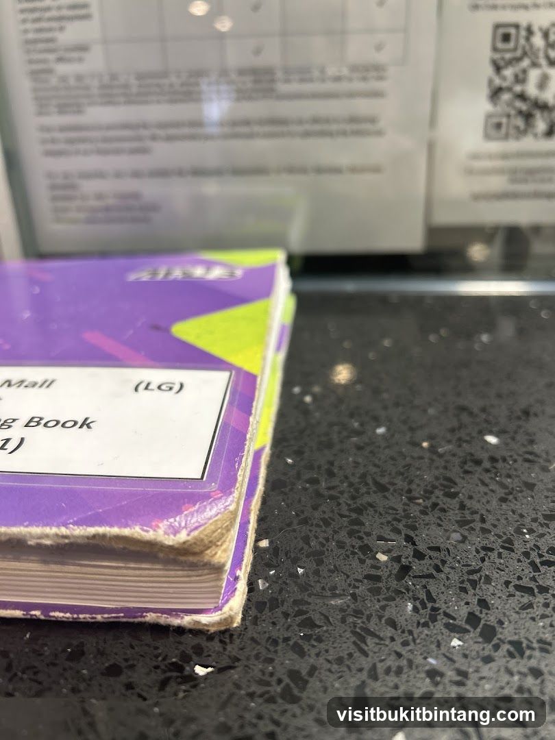Book on Counter