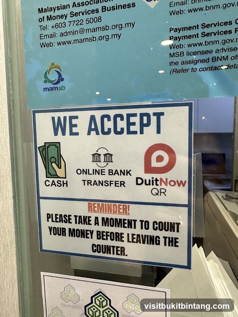 Payment Methods Sign