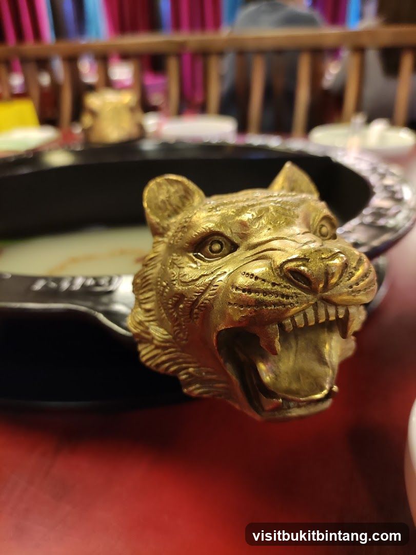 Hot Pot with Tiger Head Handle