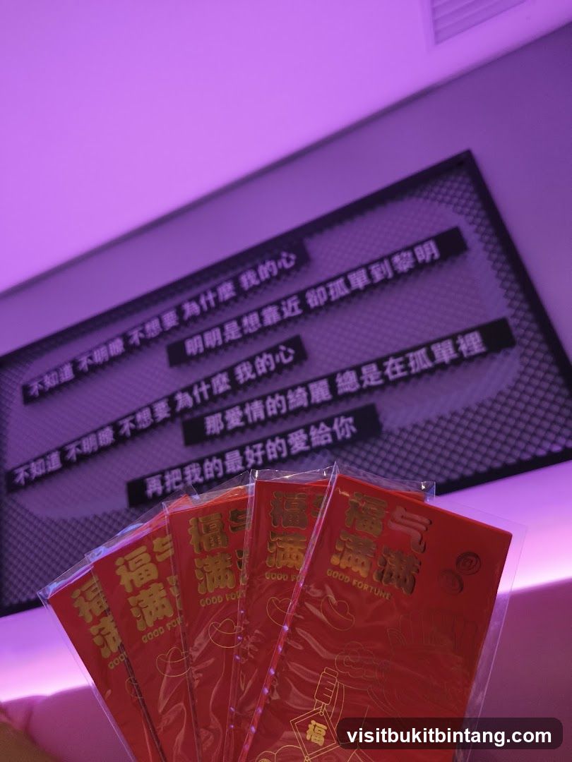 Red Envelopes and Wall Art