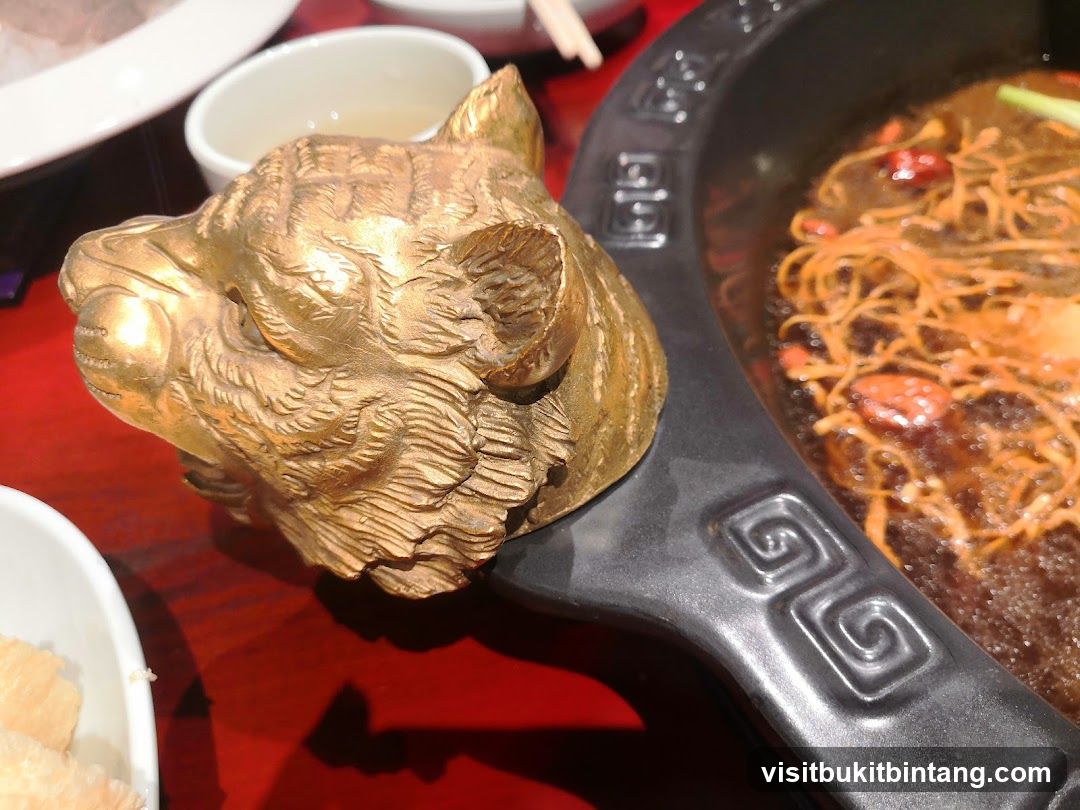 Hot Pot with Tiger Handle
