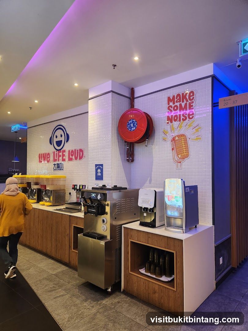 Beverage Station with Soft Serve Machine