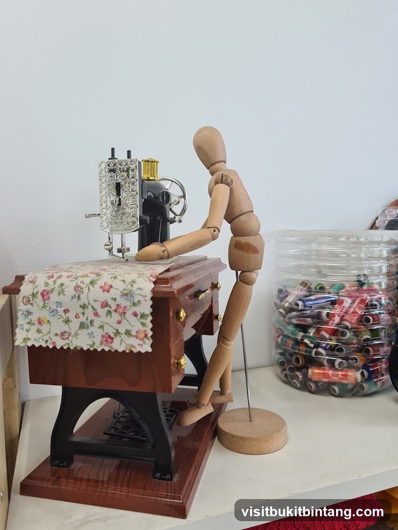 Sewing Machine Display
