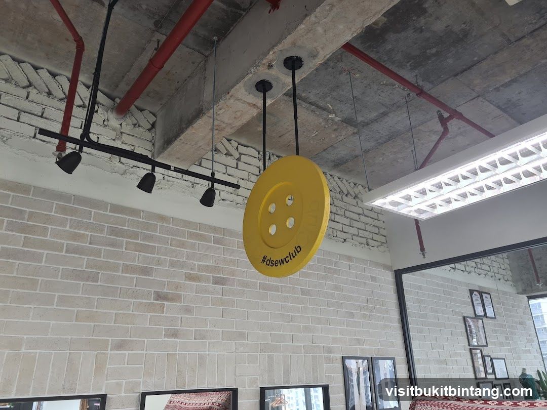 Yellow Button Decoration