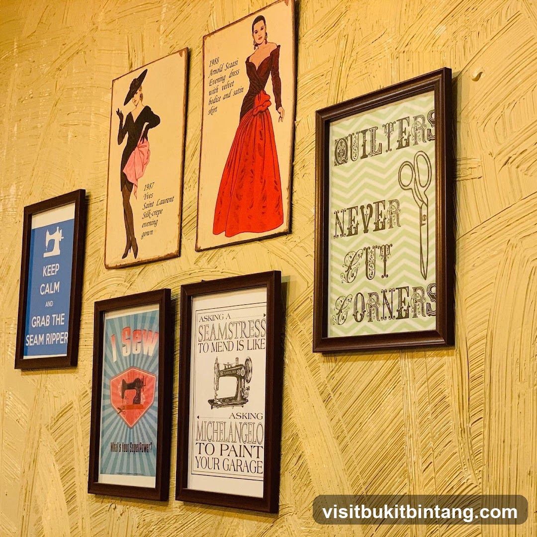 Sewing and Quilting Themed Wall Art