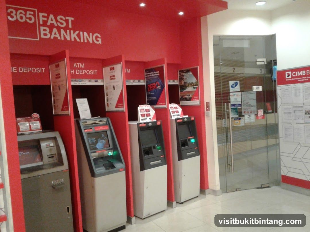 ATM and Banking Area