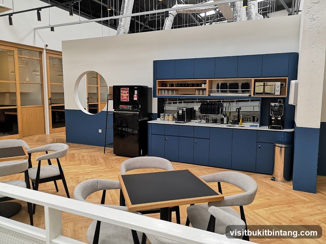 Modern Office Break Room