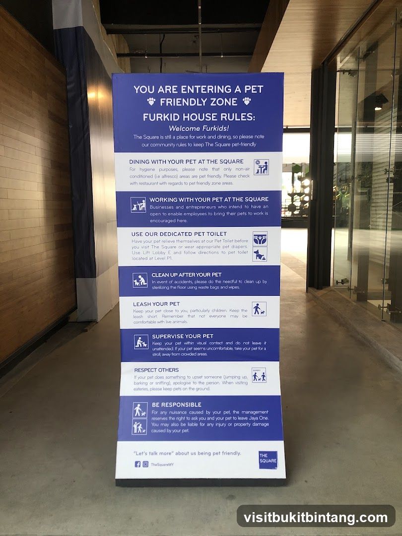 Pet Friendly Zone Rules