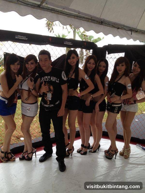 Group Posing Under Tent