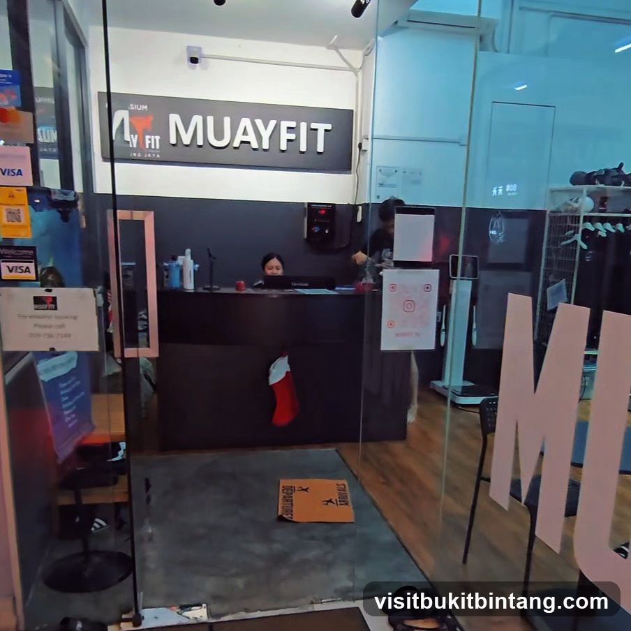 Muayfit Gym Entrance