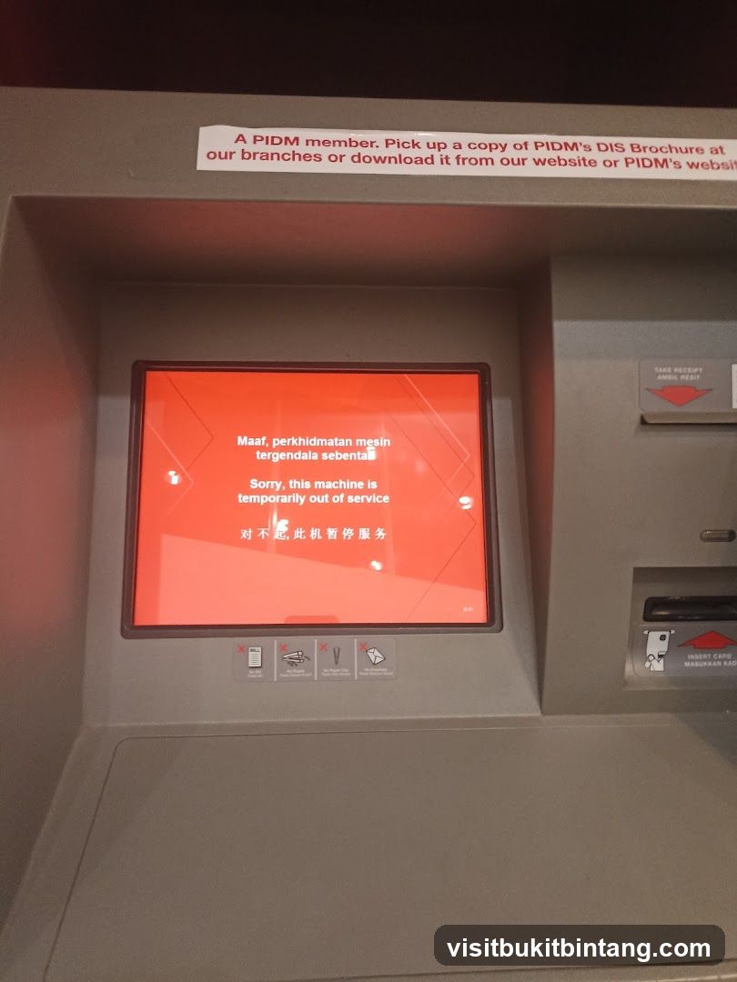 ATM Out of Service