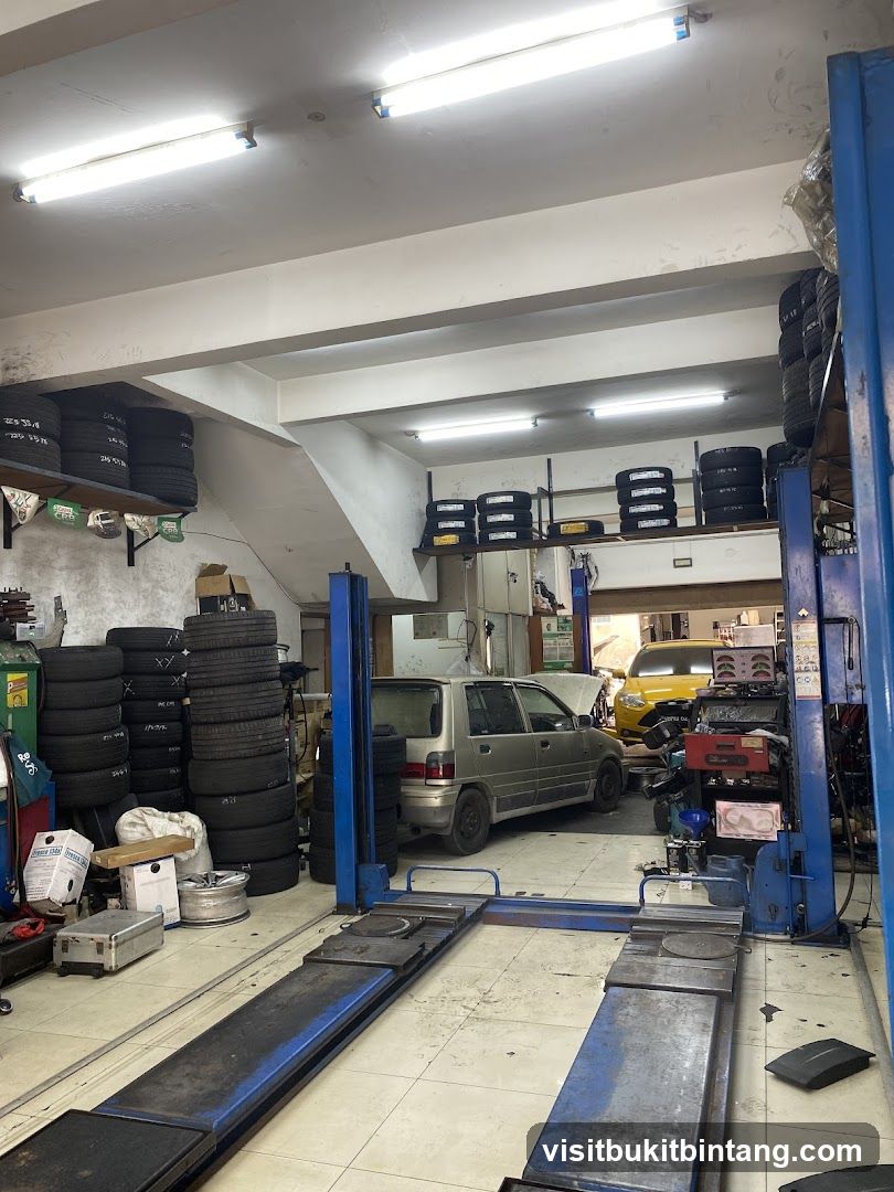 Auto Repair Shop Interior