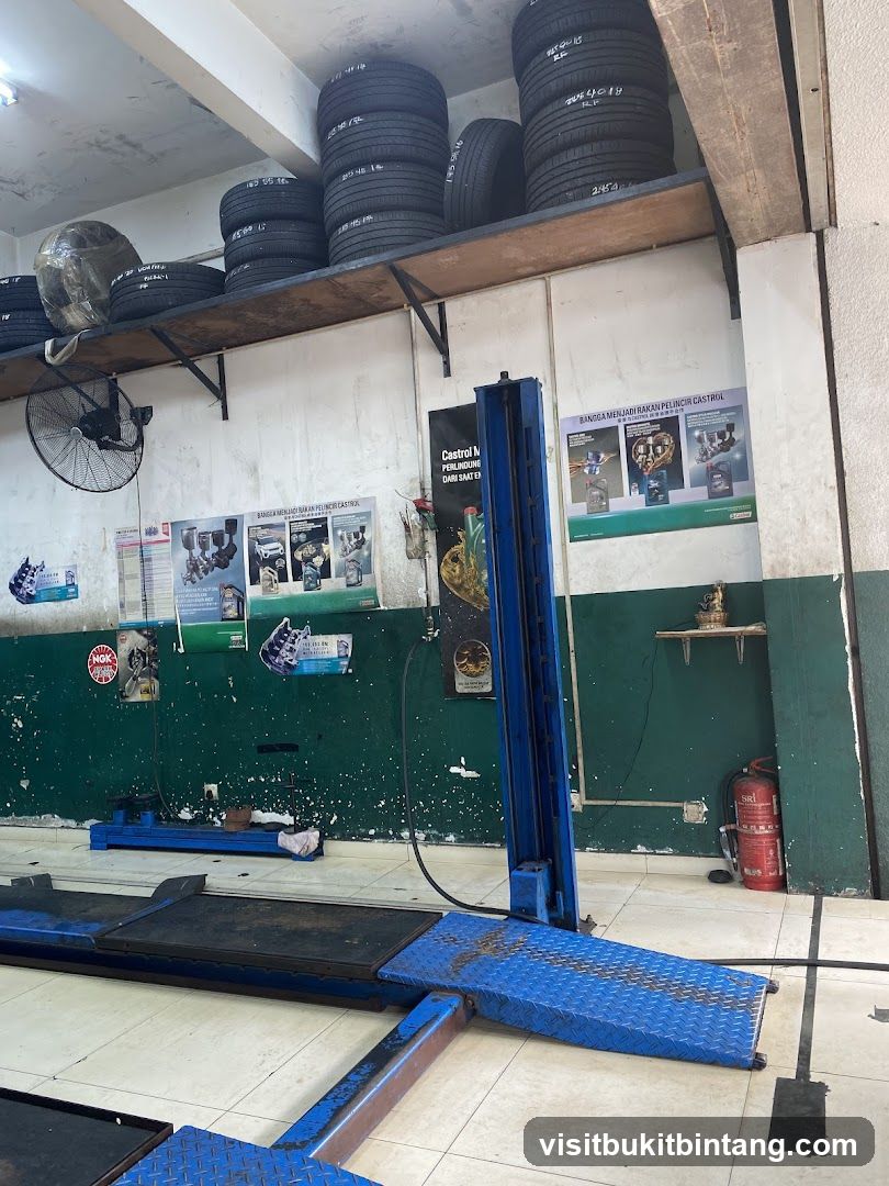 Car Repair Shop Interior