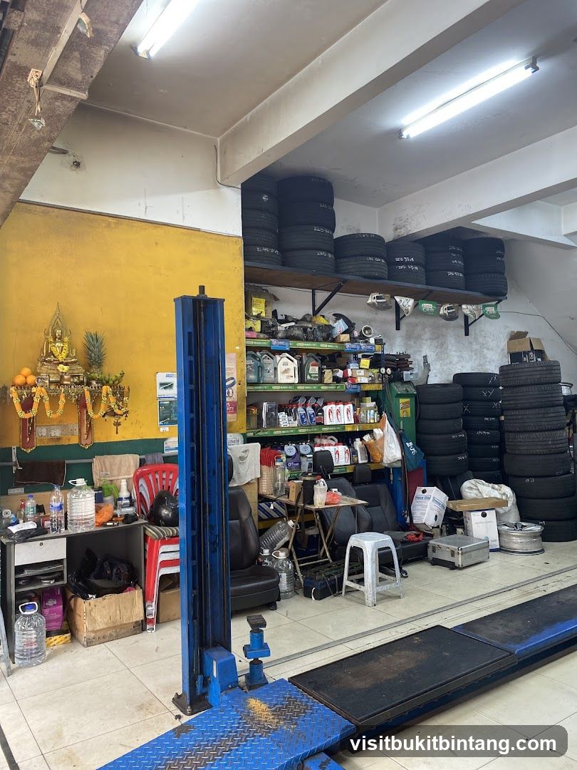 Car Repair Shop Interior