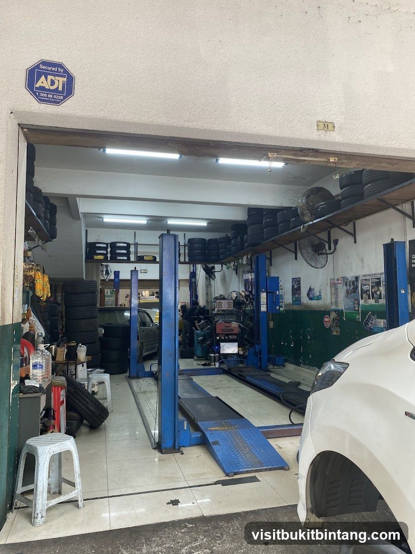 Auto Repair Shop Interior