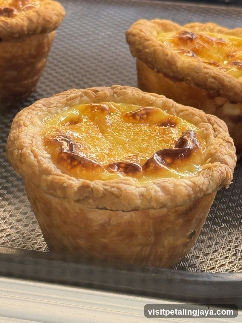 Egg Tarts on Display