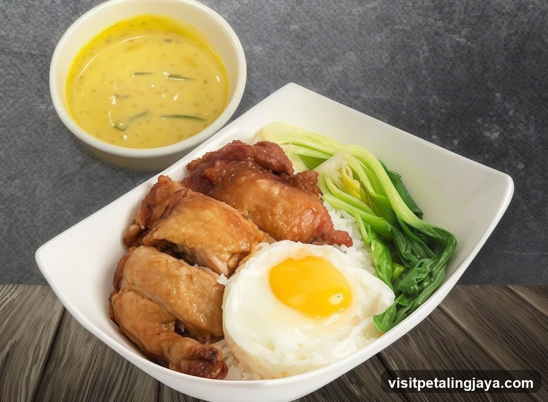 Chicken Rice Bowl with Soy Sauce