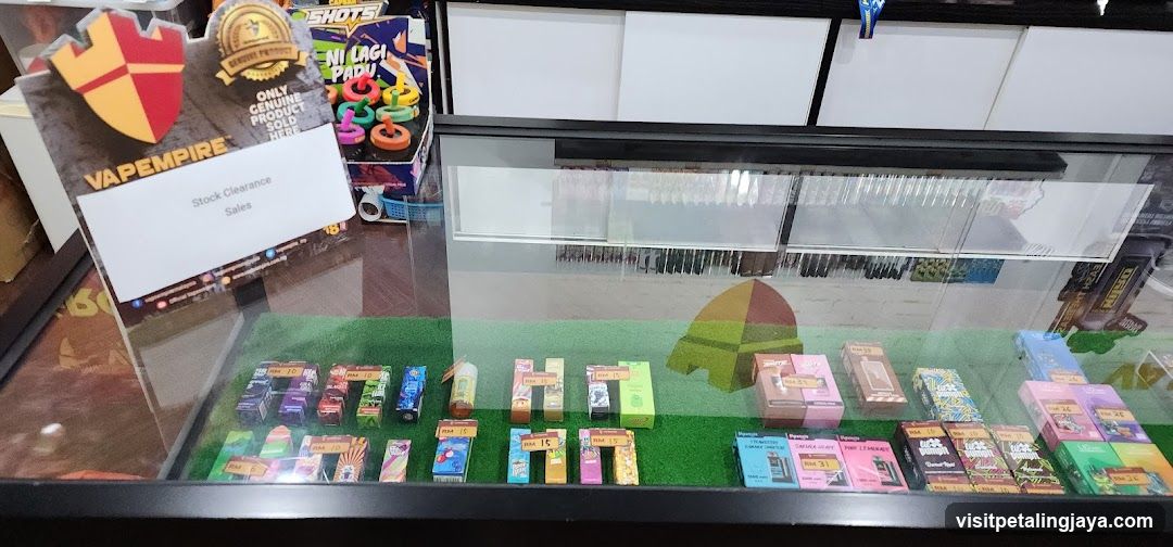 Vape Empire Stock Clearance Display