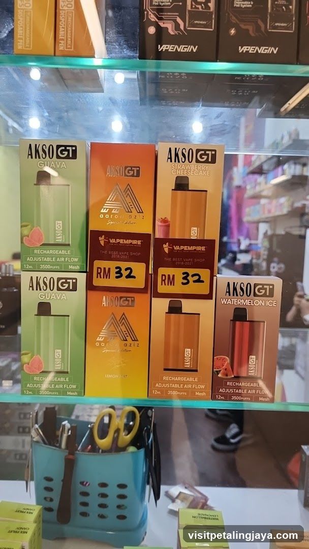 Vape Product Display