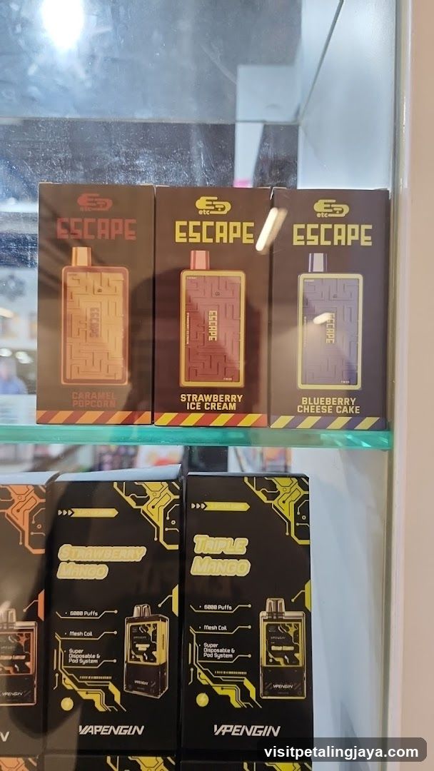 Vape Product Display
