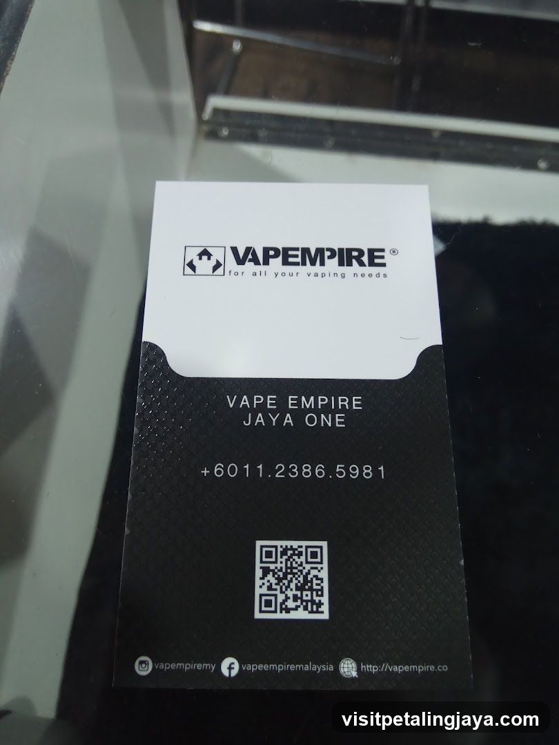 Vape Empire Business Card