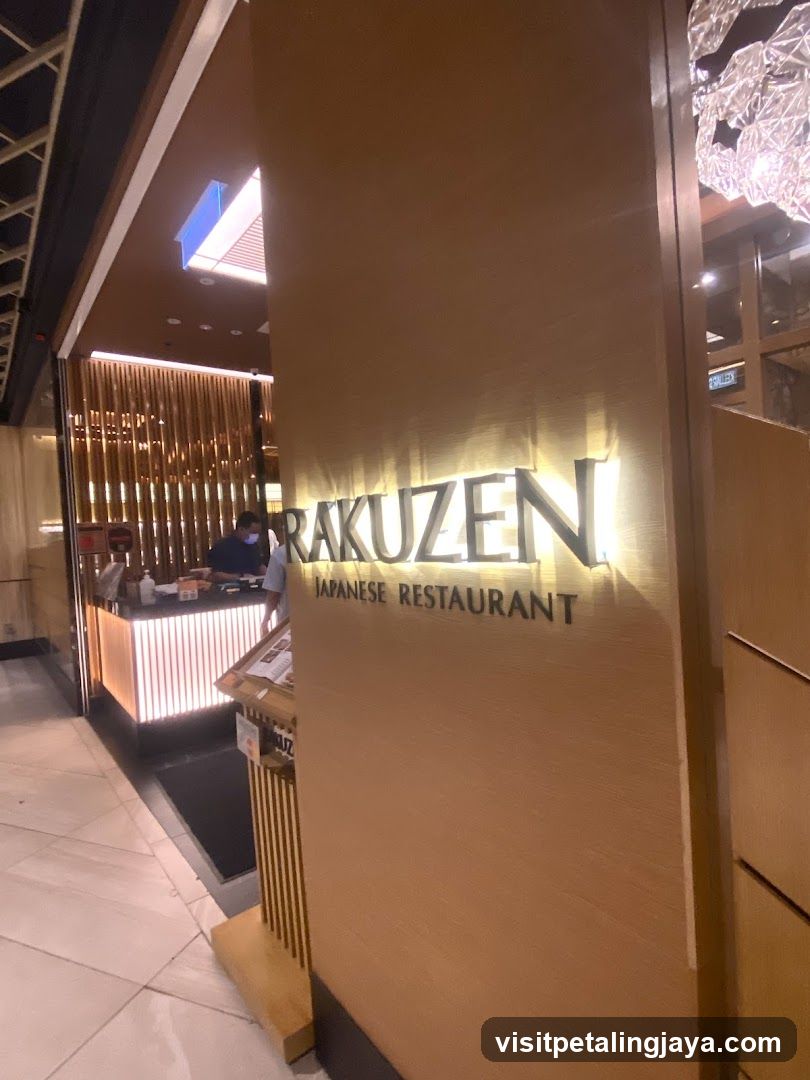 Rakuzen Japanese Restaurant Interior View