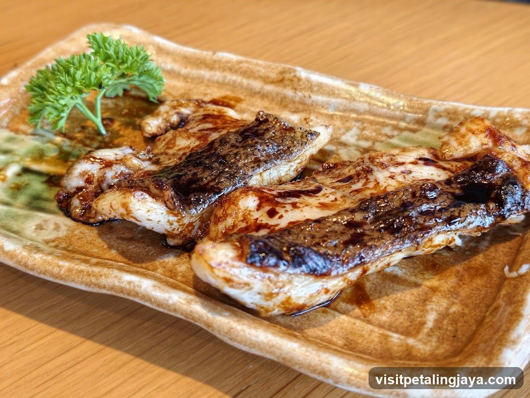 Grilled Fish with Sauce