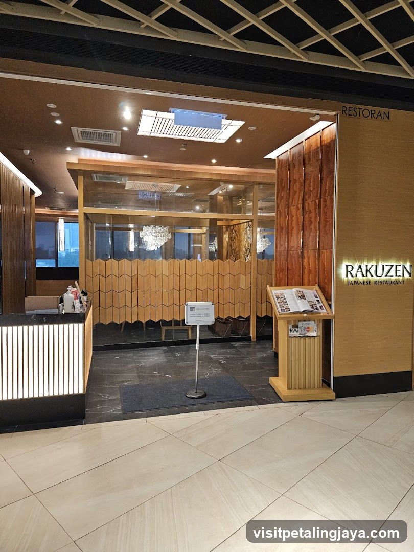 Rakuzen Japanese Restaurant Interior View