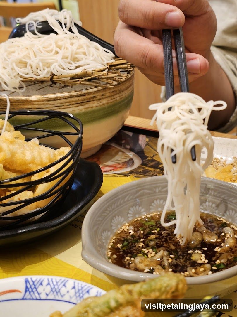 Noodle Meal with Tempura
