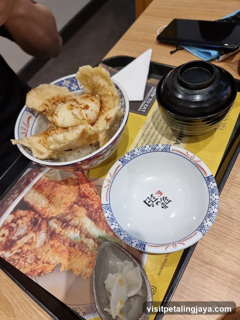 Japanese Restaurant Meal Tray