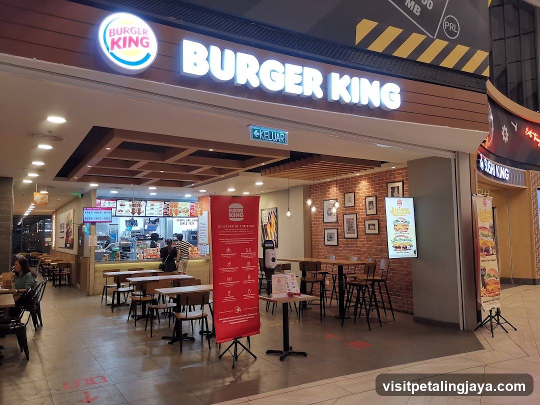 Burger King Interior View