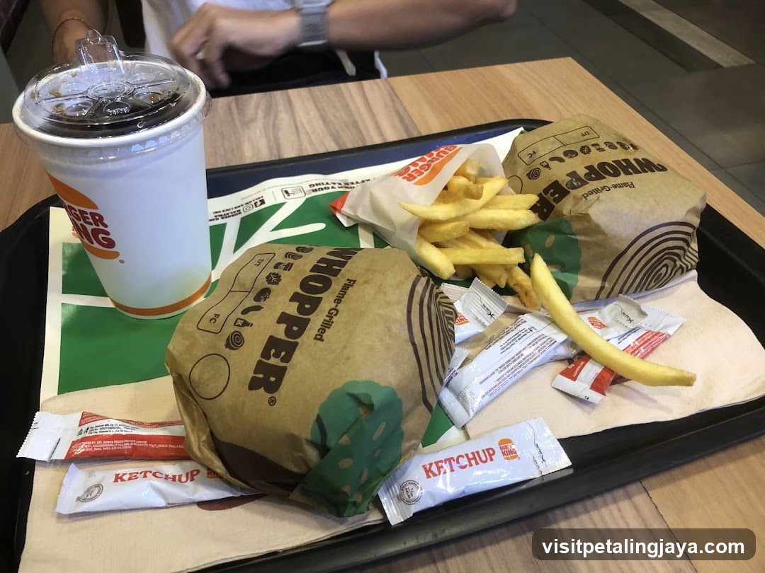 Burger King Meal Tray