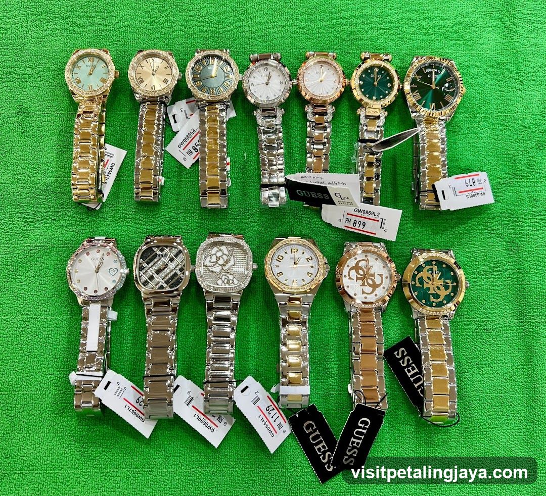 Guess Watch Collection Display