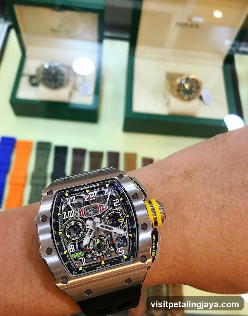 Watches Displayed in Store Window