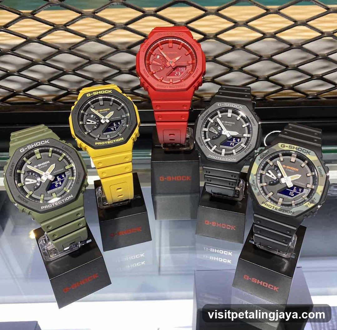 G-Shock Watch Display