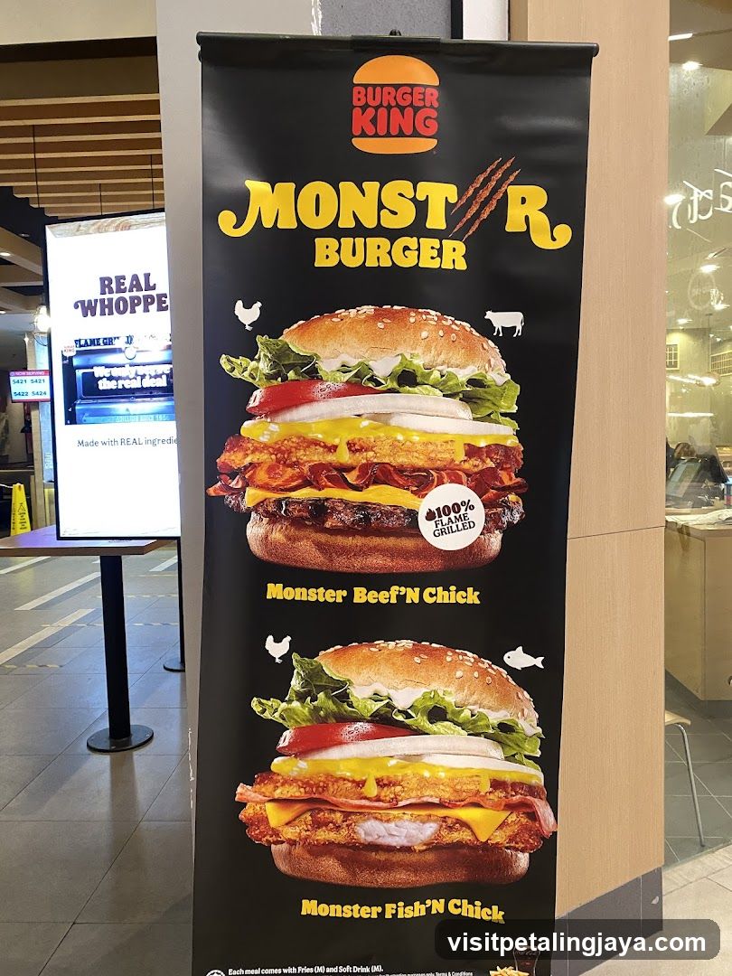 Burger King Monster Burger Ad