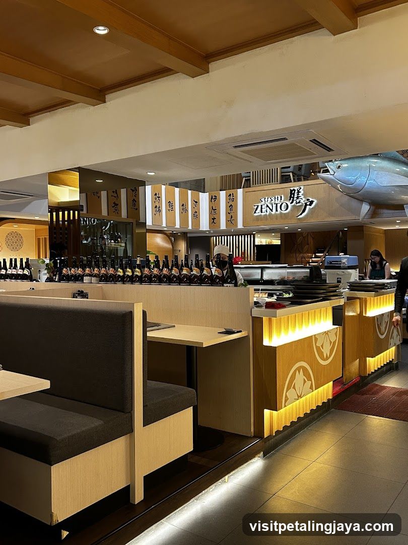 Sushi Zento Interior