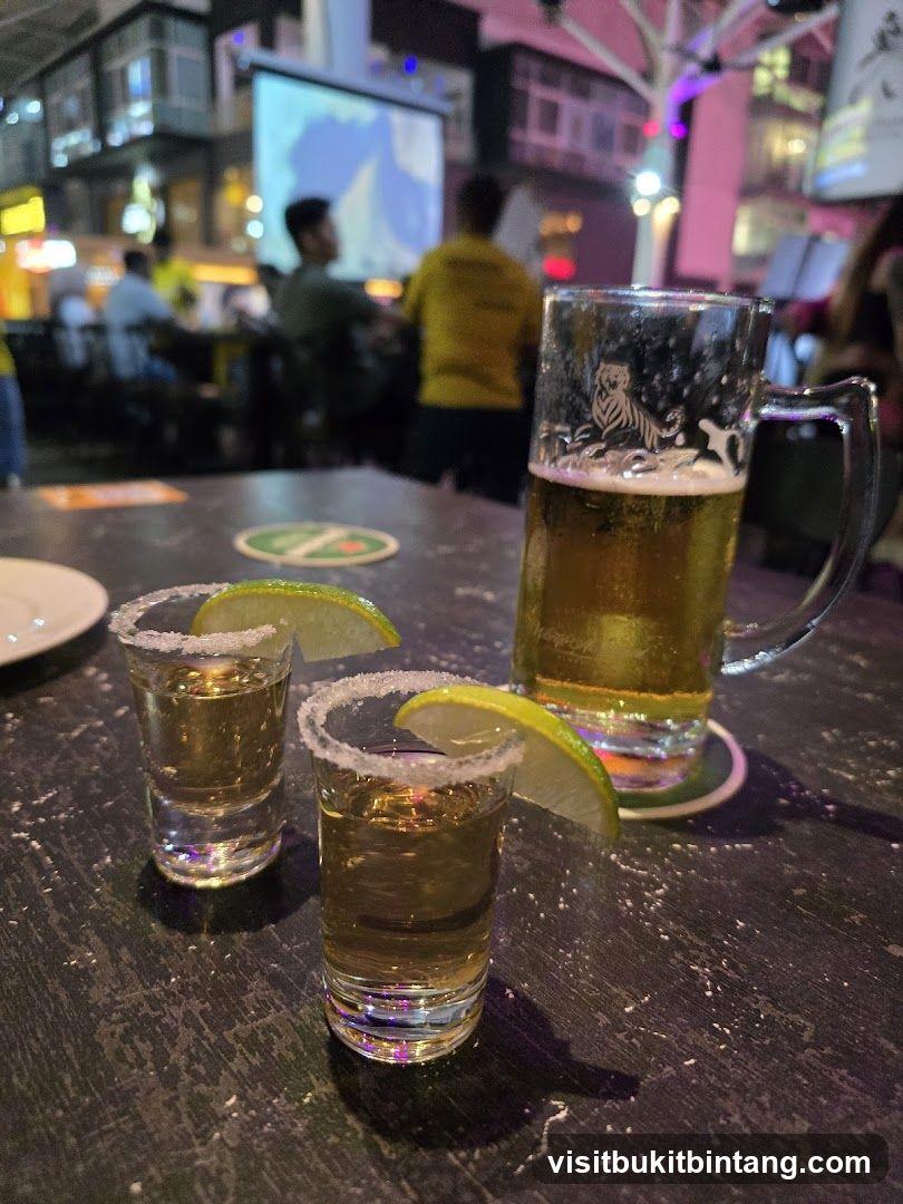Tequila Shots and Beer