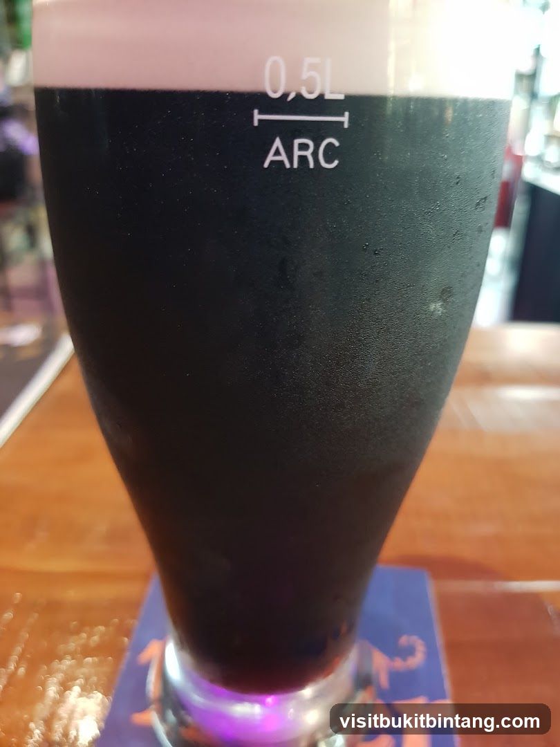 Dark Beer in a Glass