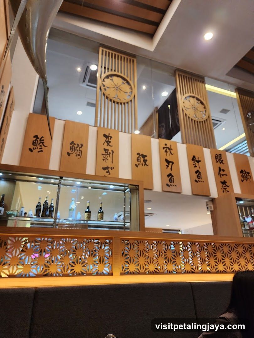 Sushi Restaurant Interior
