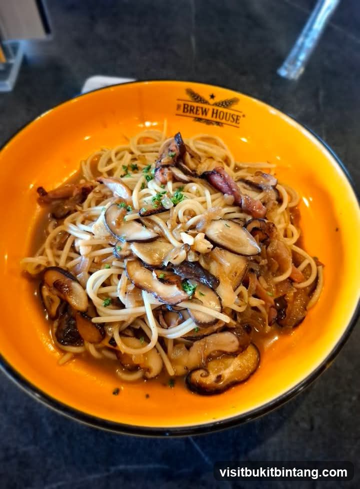 Mushroom Pasta
