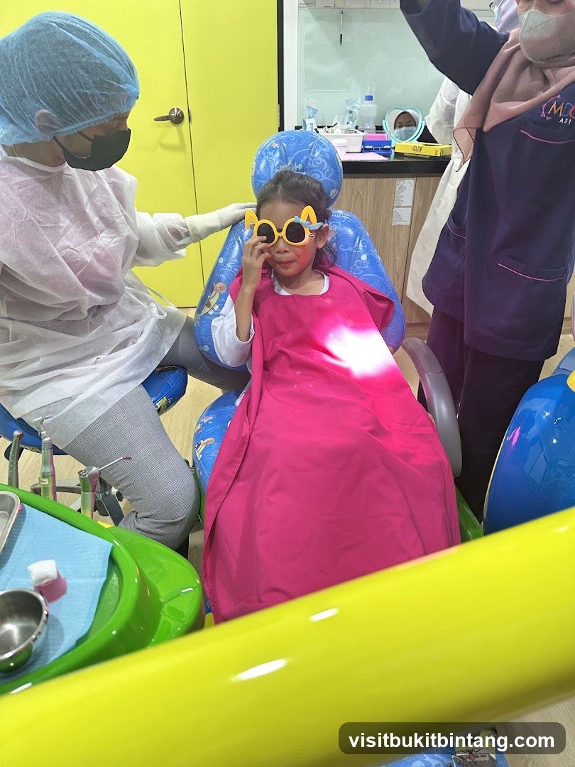 Child at Dental Appointment