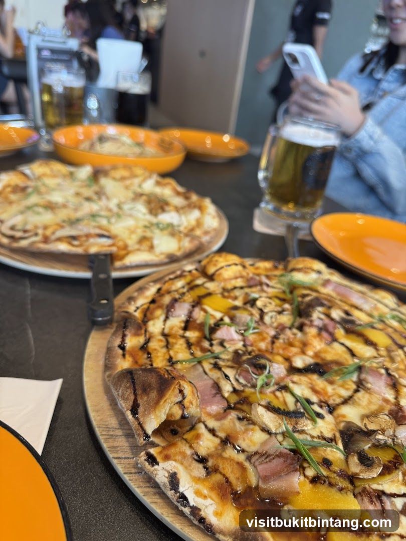 Pizzas and Beer