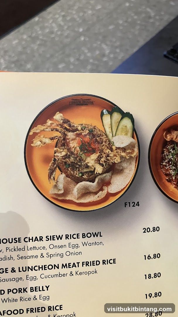 Brew House Menu
