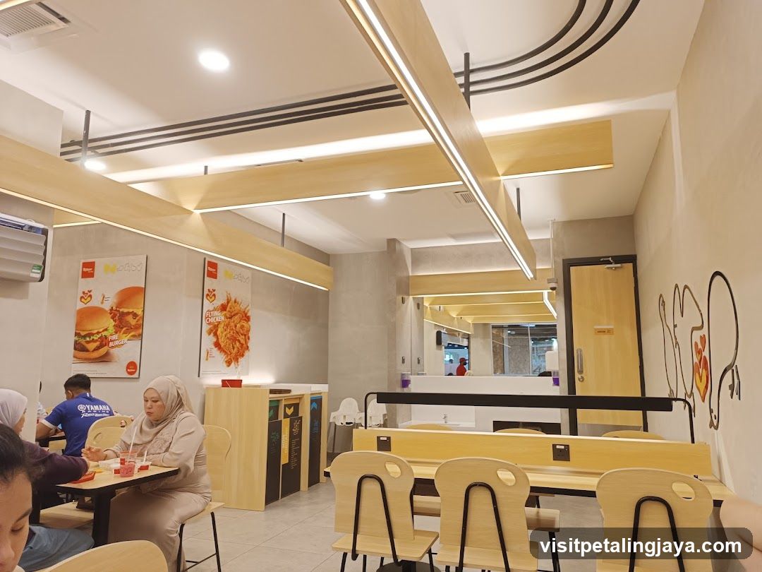Fast Food Restaurant Interior