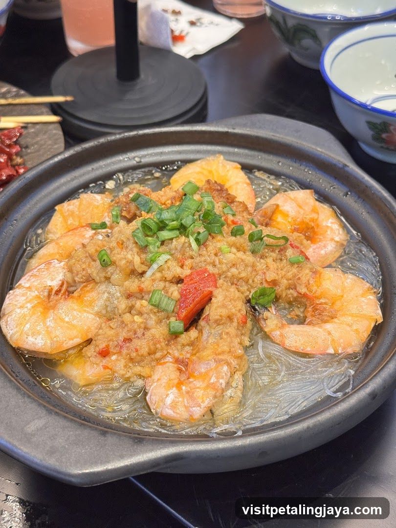 Garlic Shrimp with Vermicelli
