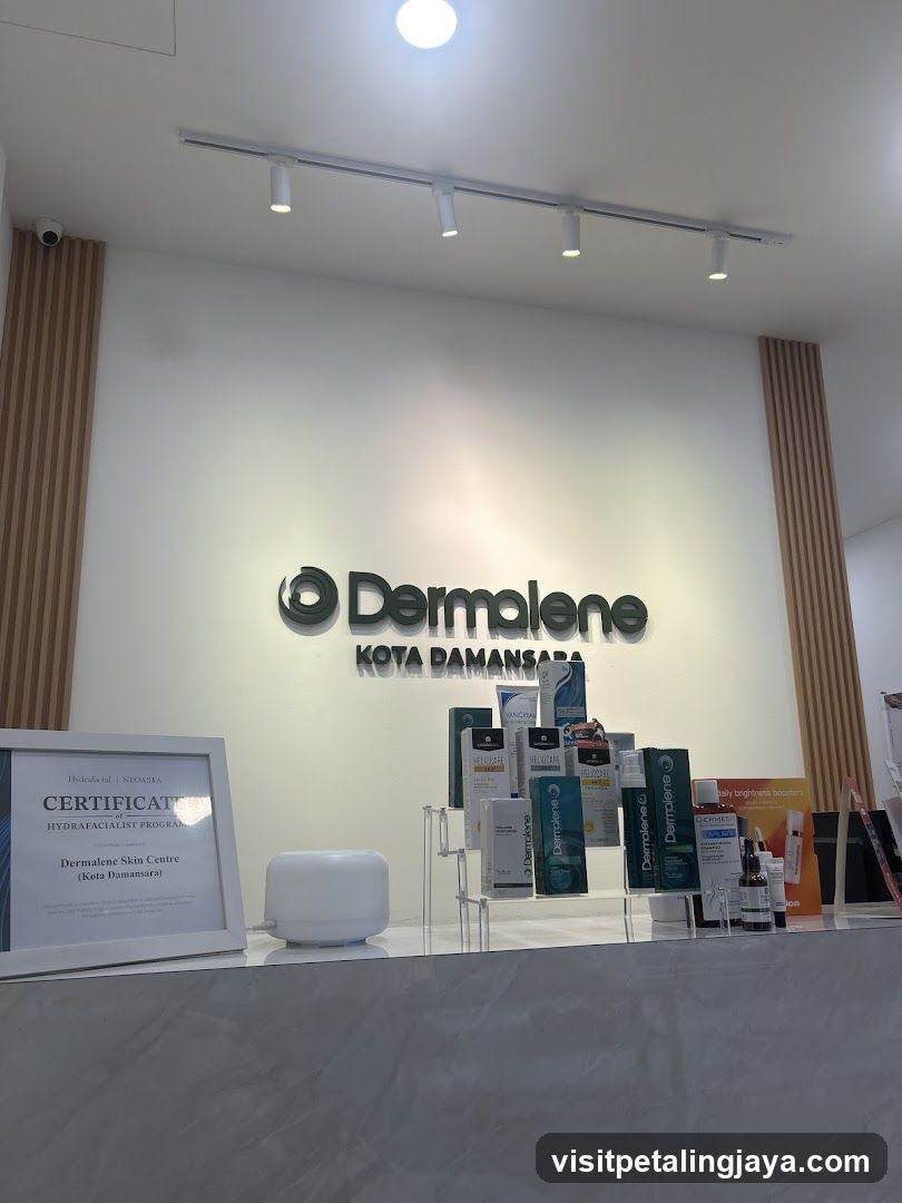 Dermalene Kota Damansara Interior Display